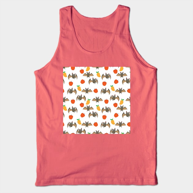 Bat Pattern Tank Top by DANPUBLIC